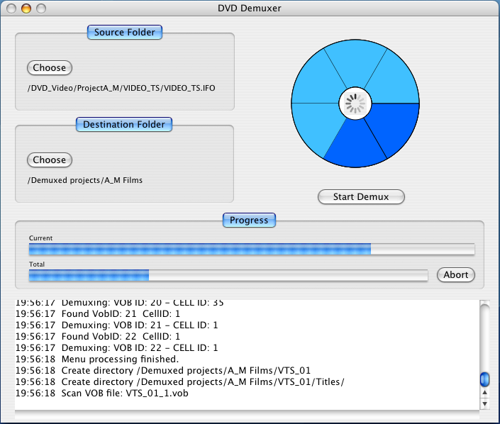 DVD Demuxer for Mac